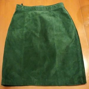 💚LEATHER  SEXY SKIRT